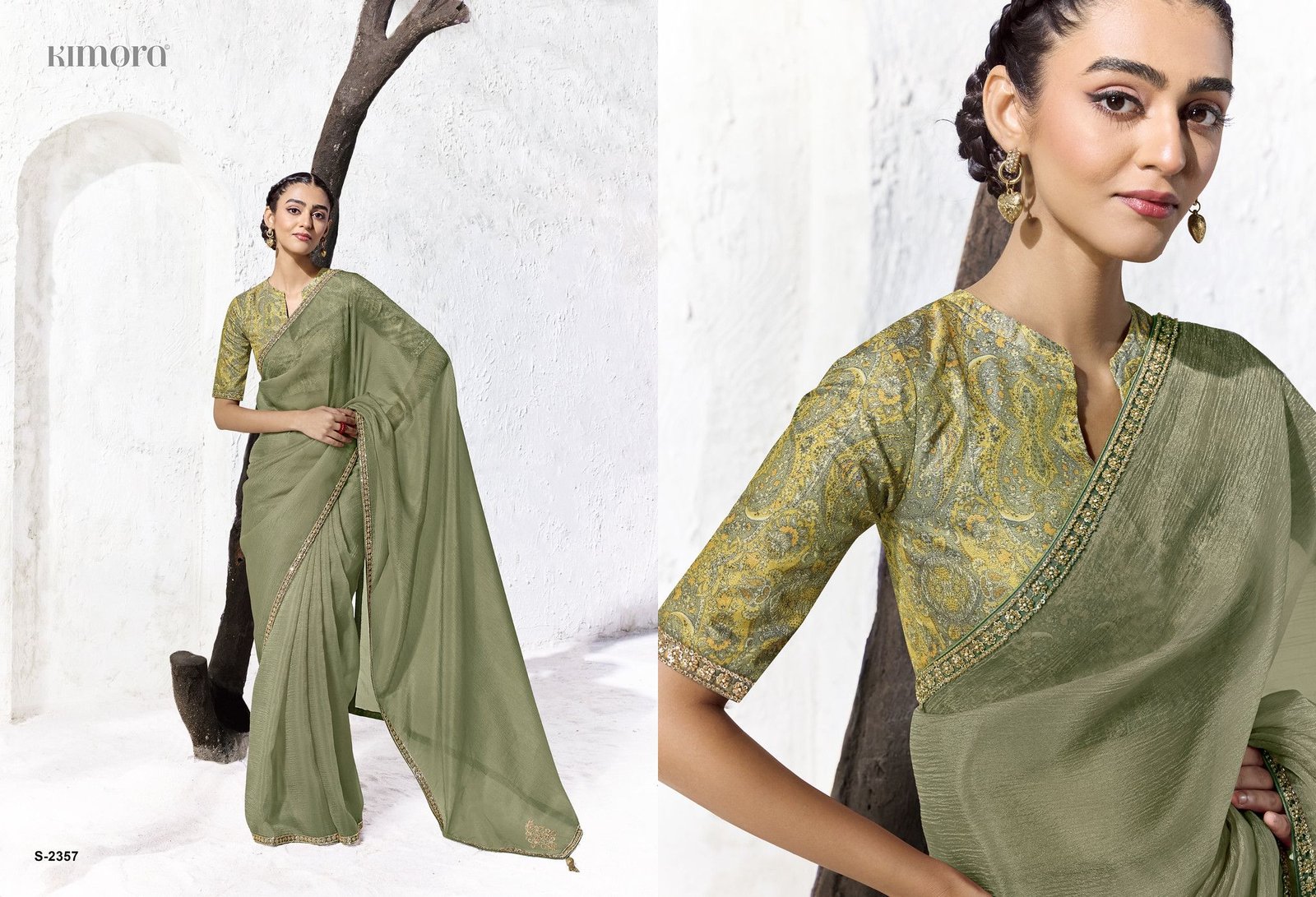 Festive Glow Premium Saree - Image 4