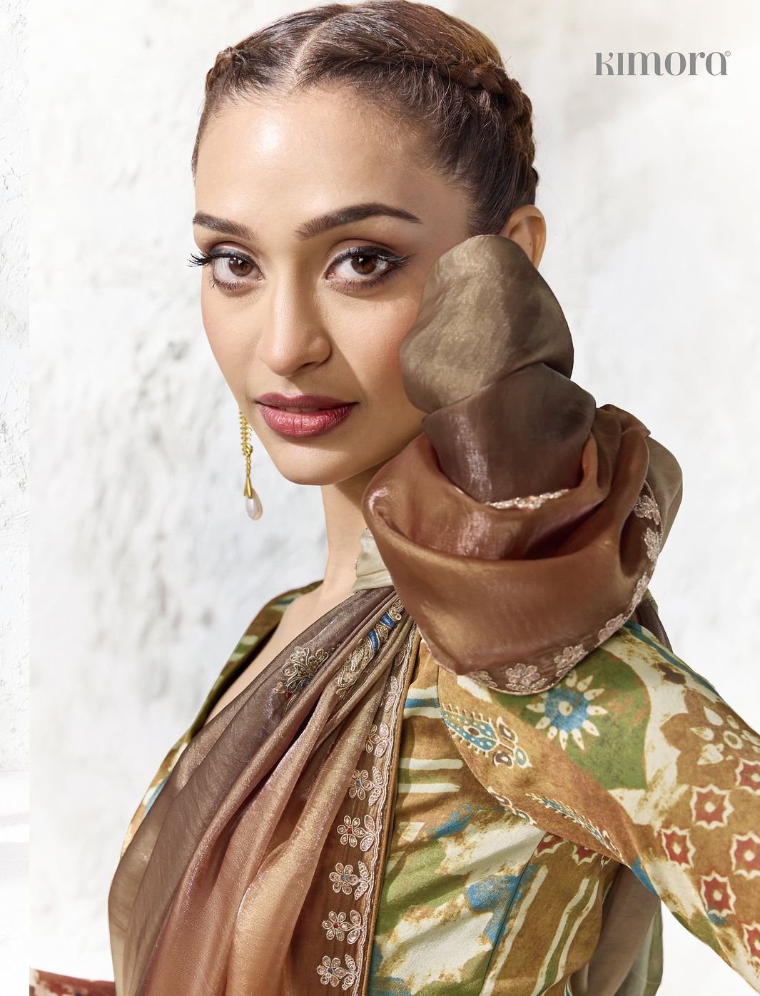 Luxe Ombre Silk Designer Saree