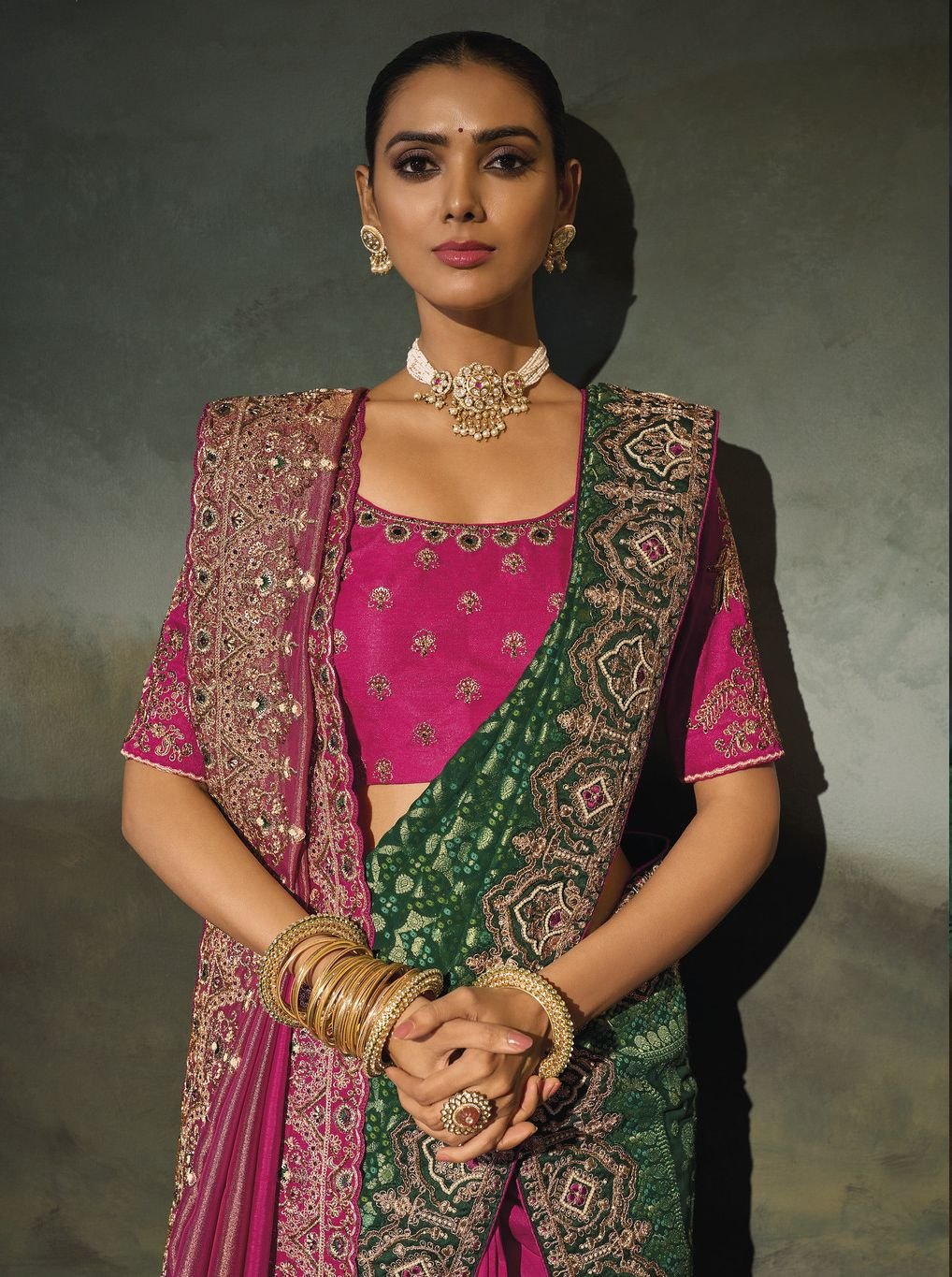 Luxury Designer Sarees with Intricate Hand Work